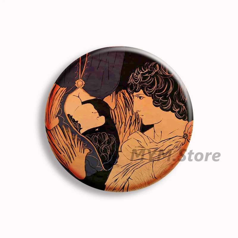 Forsaken Telamon Anime Soft Button Pin Shedletsky Brooches Badge Bag Decor Jewelry Fans Collect Gamer Friends Gifts