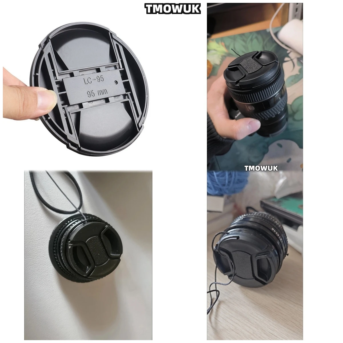 

For Panasonic S5D G90 G95D GH5 GH6S GX1 ZS85 DMC-FZ62 DMC-FZ35 Camera Lens Cap Protective Cover Center Pinch Snap-on 49mm 52 55
