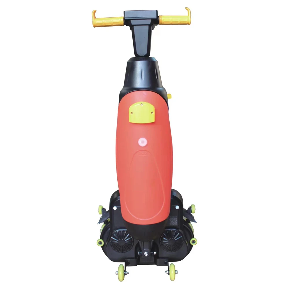 

Mini Hand-Push Corner Cleaning Machine Lithium Battery Walk-Behind Floor Scrubber with Electric Motor and Pump Made of Plastic