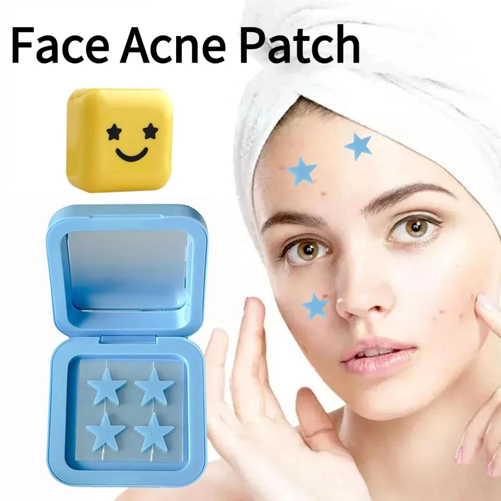 شكل نجمة الغروانية المائية حب الشباب بثرة التصحيح حب الشباب إزالة الندبات غير مرئية المهنية شفاء امتصاص بقعة ملصق أداة العناية بالبشرة