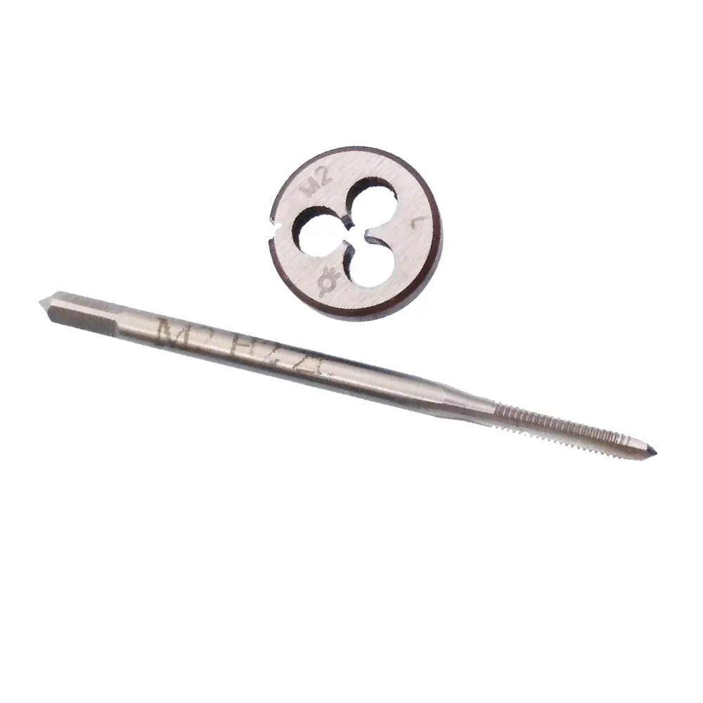 M2 * 0.4Mm HSS เมตริกและชุดเกลียวและรอบด้ายขวามือ HSS Taper