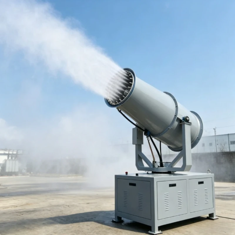 

Remote Dual Control Fog Cannon Machine 36M Range For Orchard Spraying Mine Site Dust Suppression Equipment