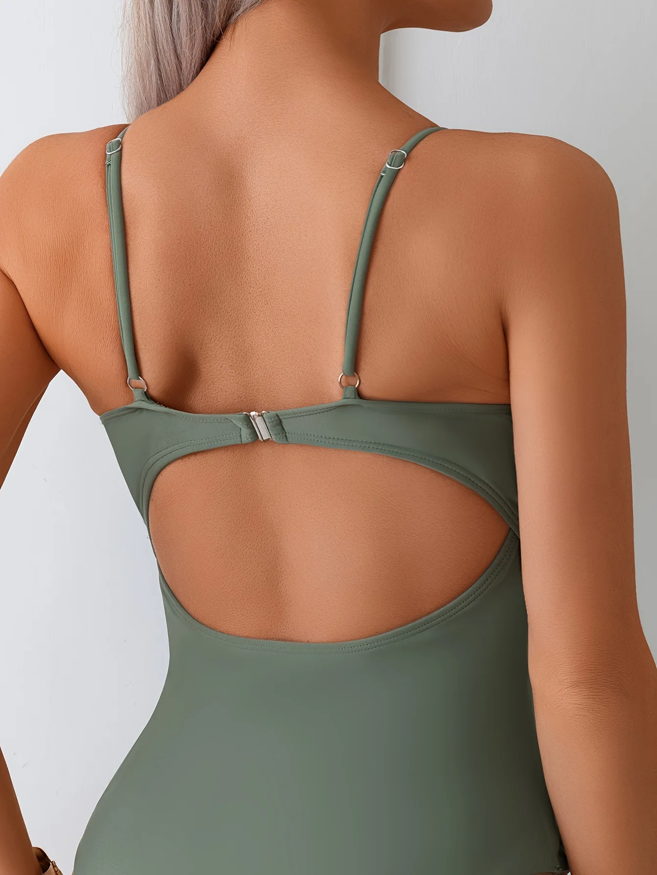 2025 ผู้หญิงเซ็กซี่ Tummy Control One Piece ผู้หญิง Slimming ชุดว่ายน้ํา Push Up Monokini ชุดว่ายน้ําสําหรับชายหาดสายรัดชุดว่ายน้ําสระว่ายน้ํา