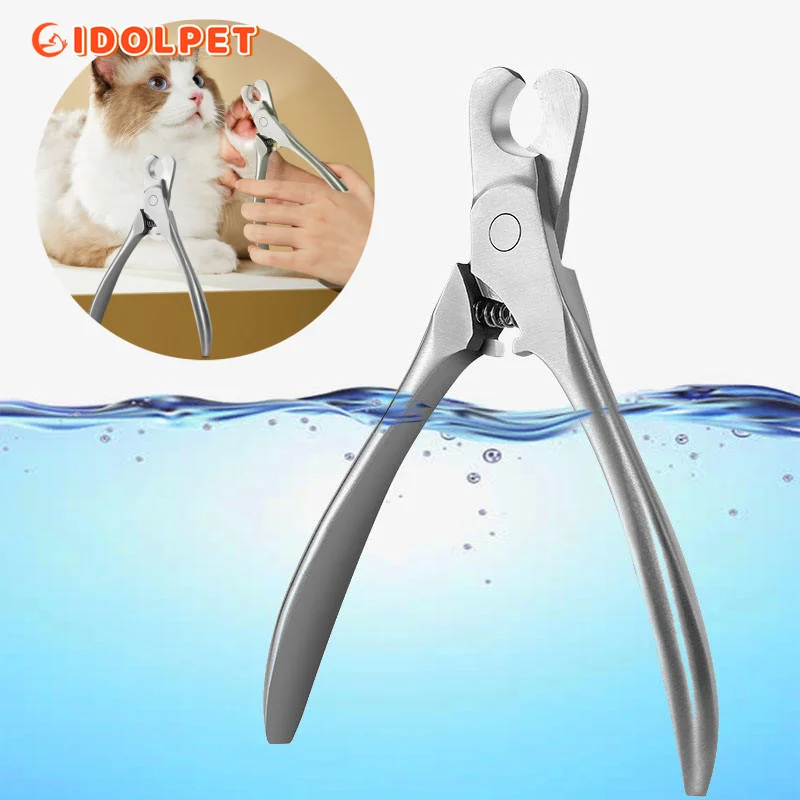 Professional Pet Nail Clipper Sharp Safety Animal Grooming Toe Trimmer Stainless Steels Finger Cutter for Dog and Cat