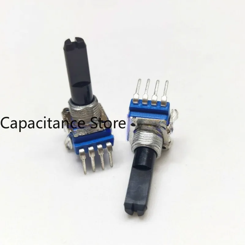 5PCS High Quality RK11 Type Rotary Potentiometer 4 Pin B10K with Midpoint DJ 103B