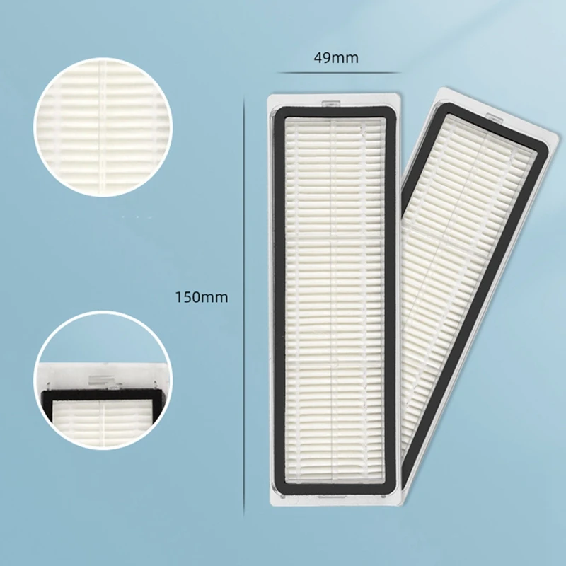 Xiaomi Mijia Pro掃除機アクセサリー,セルフクリーニングロボット,フィルター,メインサイドブラシ,モップクロス,9個,stytj06zhm