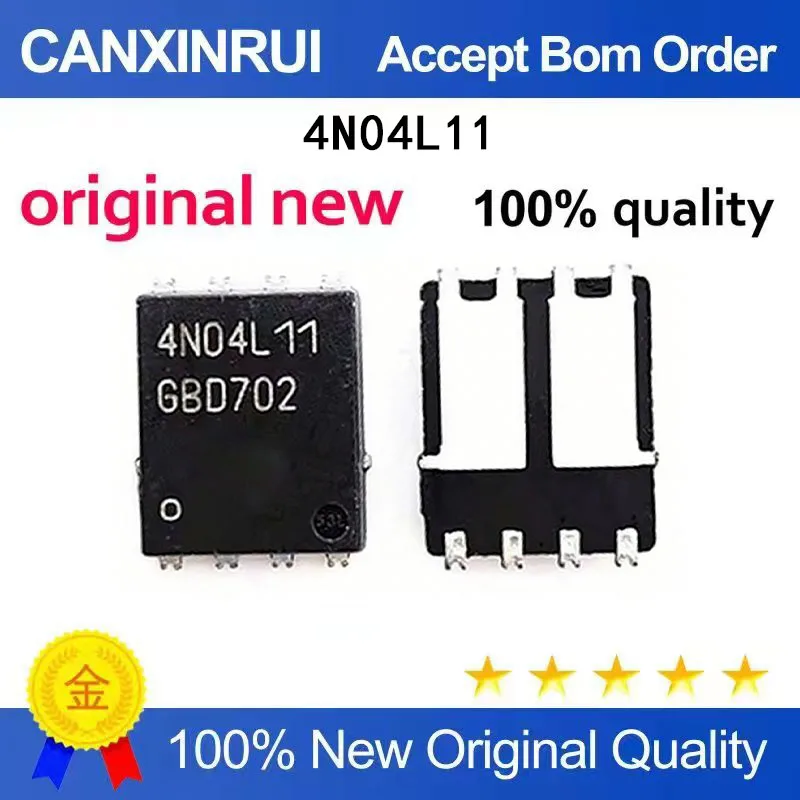 

(5-100 Pieces) Brand new original IPG20N04S4L-11A silk screen 4N04L11 QFN spot chip