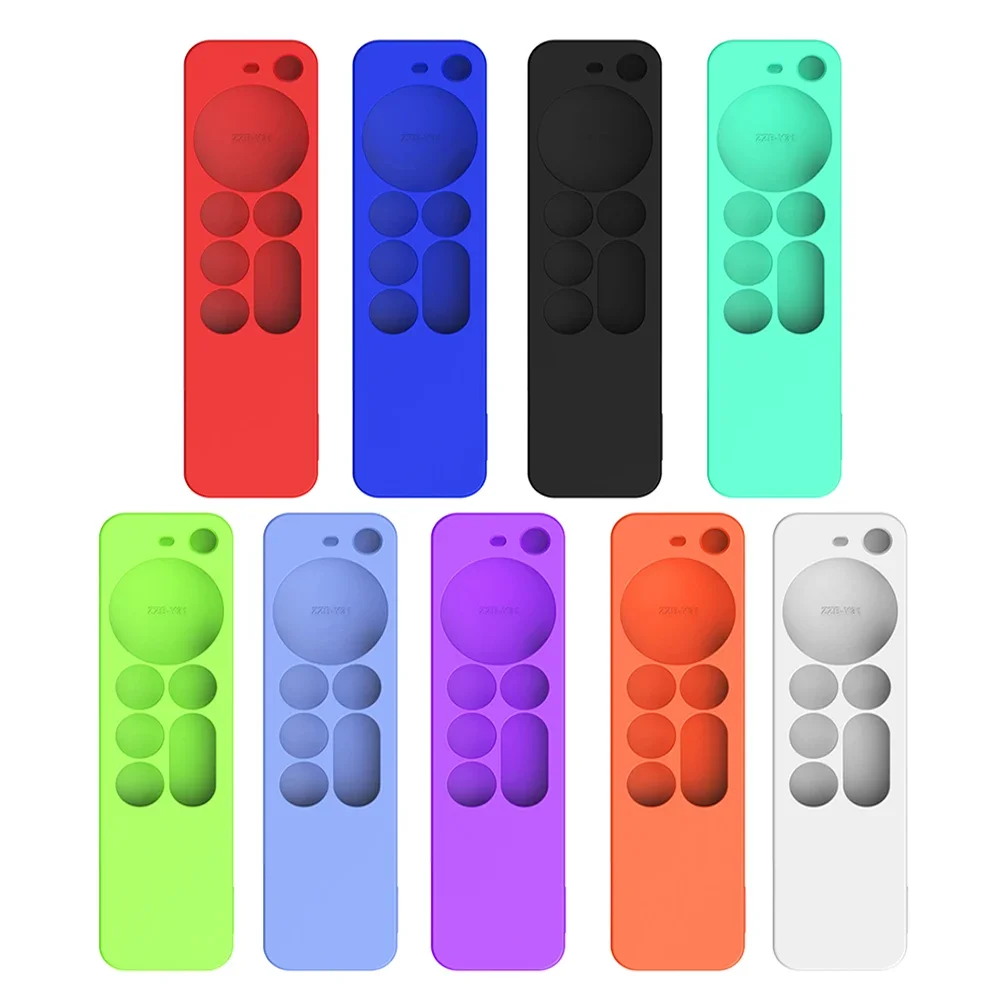 Silicone Remote Pretective Cover for Apple TV 4K Protective Control Cover Protective Case Shockproof for Apple TV 4K Skin