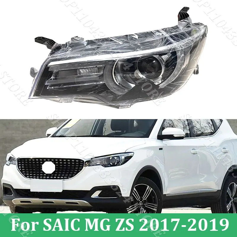 Front Bumper Head Light 10/11 Lines For SAIC MG ZS 2017 2018 2019 Head Lamp Light Headlamp
