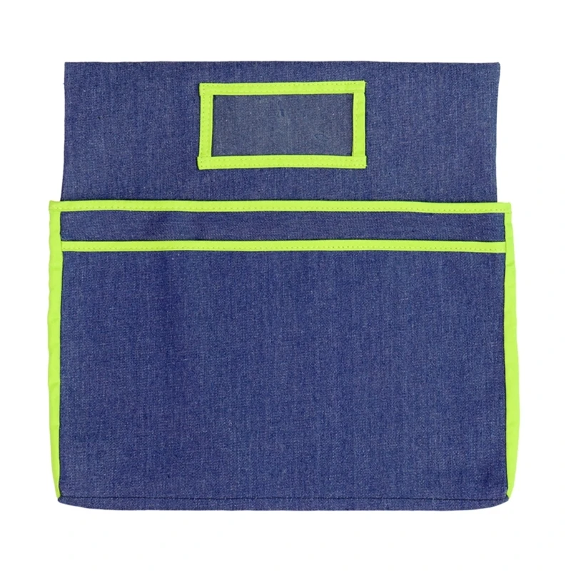 Карман для хранения стула с гнездом для визитной карточки, сумка для стула, карман для стула, классный карман для сиденья, для