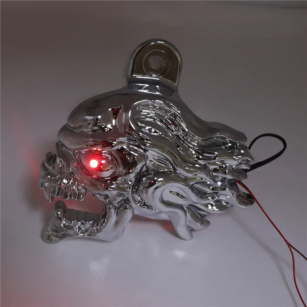 

Motorcycle Zombie Horn Cover W/ LED for 1992-2021 Harley "Cowbell" and All V-Rod's