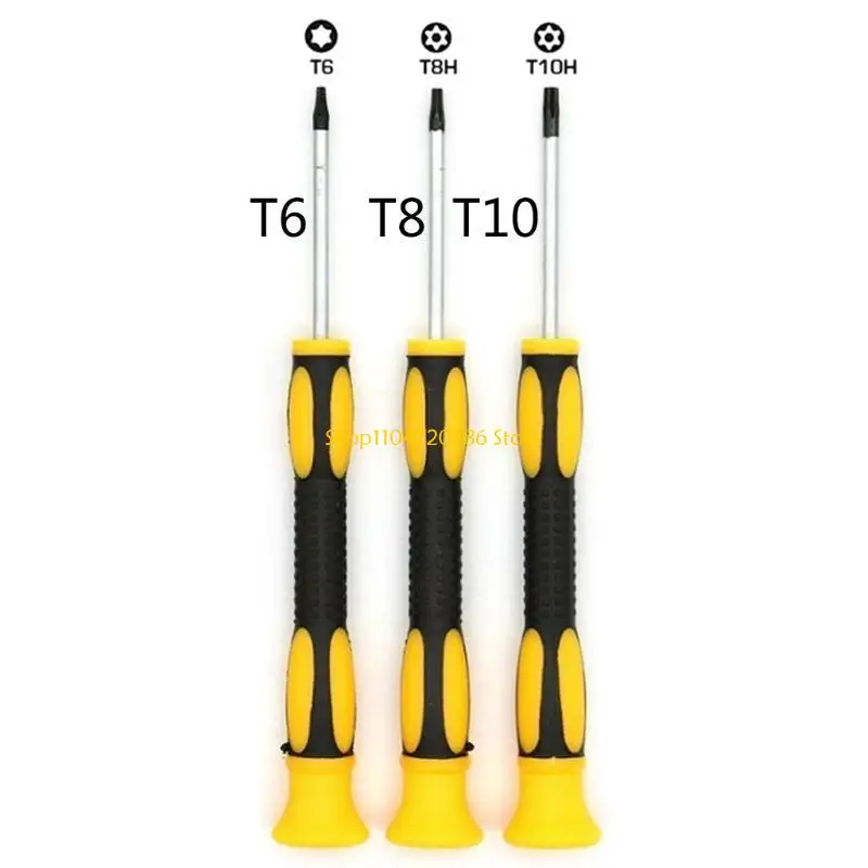 K0EA DIY Hand Tools Set T6 T8 T10 Screwdriver Repair Tool Kit for XB One 360 for  and Laptop Computer & Watch