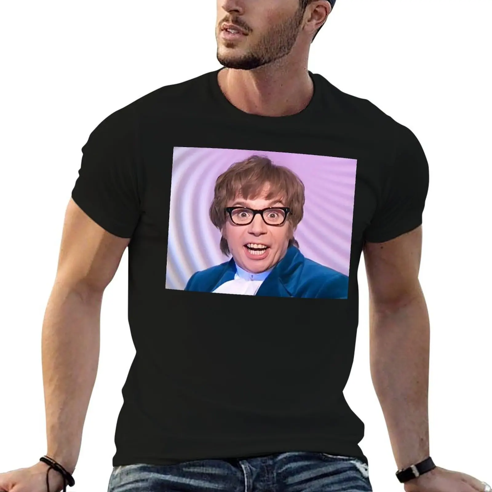 Austin Powers Shirt / Tote Bag T-Shirt summer tops custom t-shirts croswit shirt man luxury clothes men