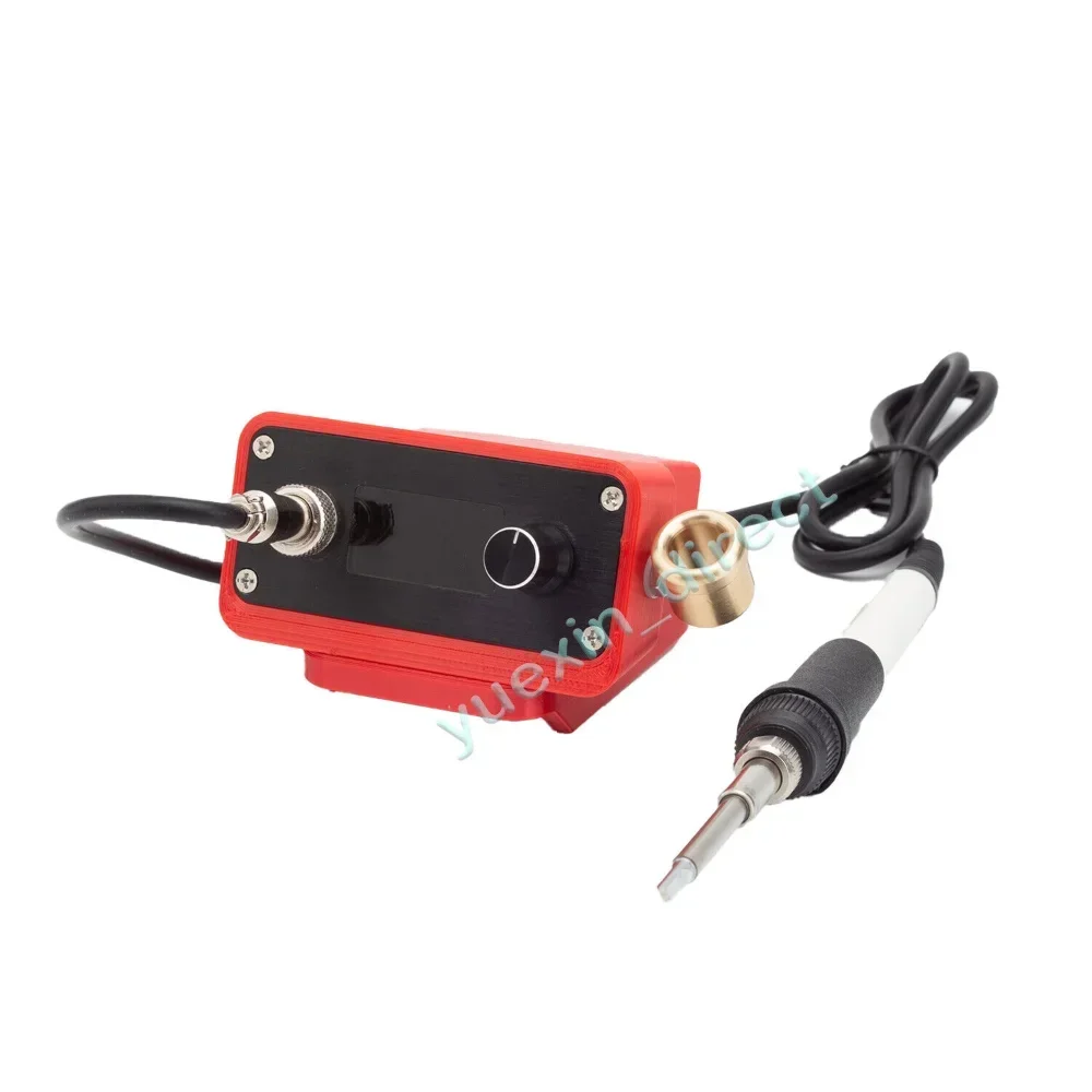 OLED Digital T12 Soldering Station Electronic Soldering Iron Tip For Ozito 18V Lithium Battery (Not include battery)