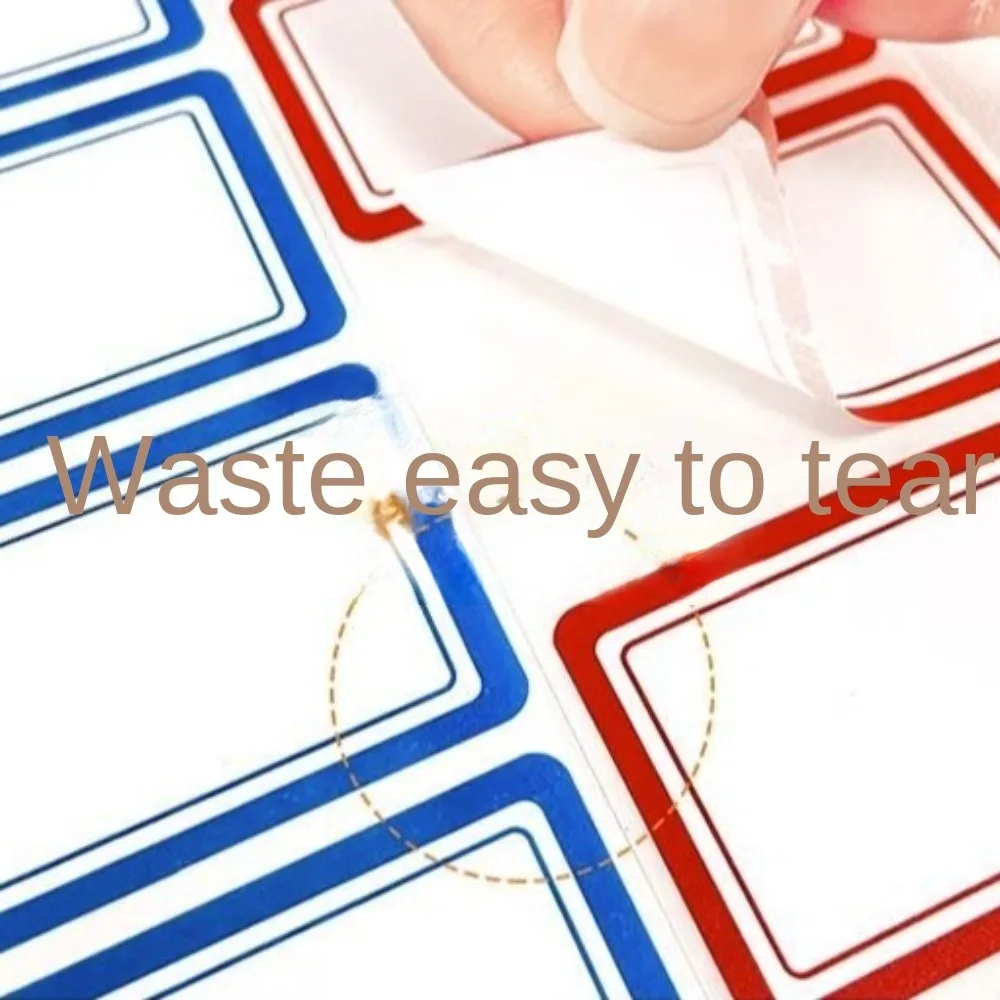 Waterproof Thermal Label Sticker Adhesive White Direct Print Sticker Easy To Write Lightweight Package Label Sticker Student