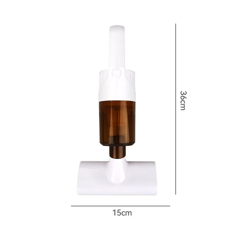 Vacuümmijtverwijderaar Handheld Desktop Kleine Geluidsarme Stofafscheider Paars Lampmijt Verwijderingsinstrument Mini Stofzuiger