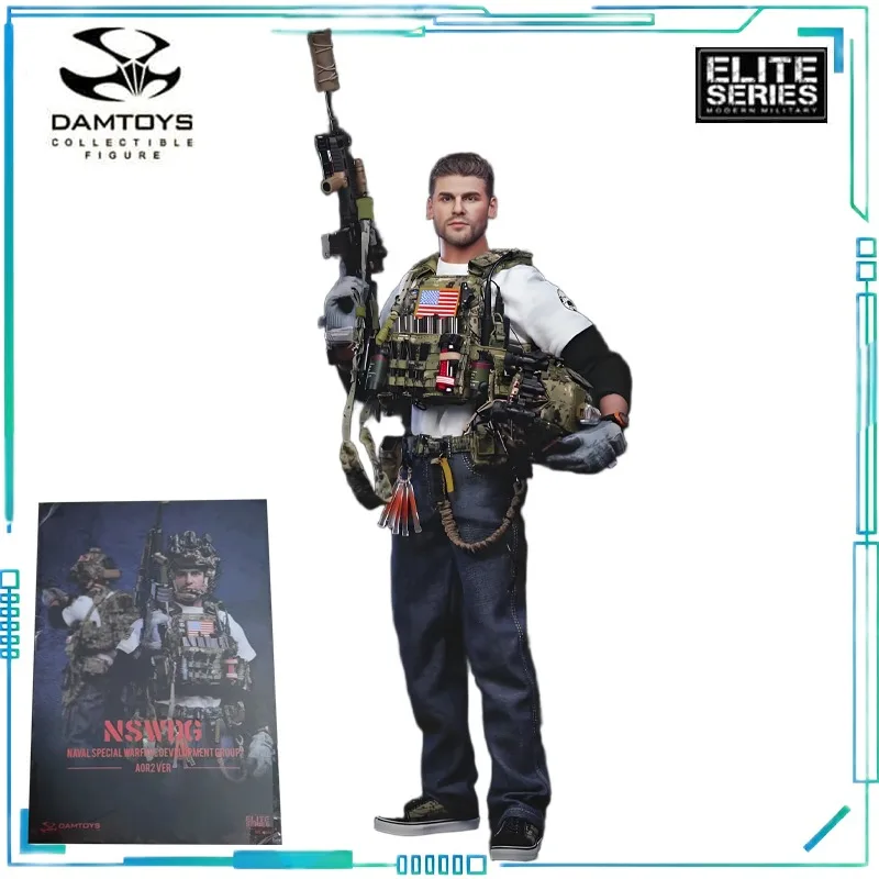 

DAMTOYS оригинальная серия ELITE SERIES, эскадрильон для специальных операций ВМС США AOR2, камуфляжная версия, модель мобильного солдата, сбор