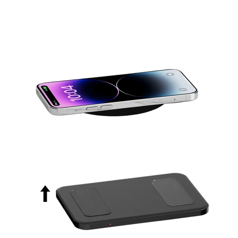 

The distance between air wireless charger and the 50mm wireless desktop is under rock slab charging base.