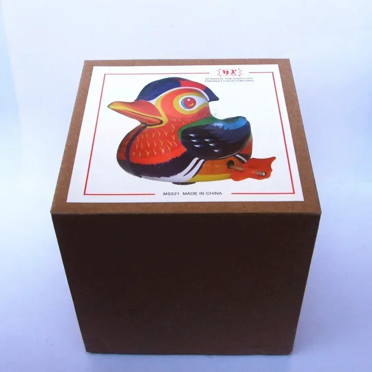 Jouet de collection rétro en métal 18/The Bird Mandarin, figurines mécaniques, cadeau pour enfants