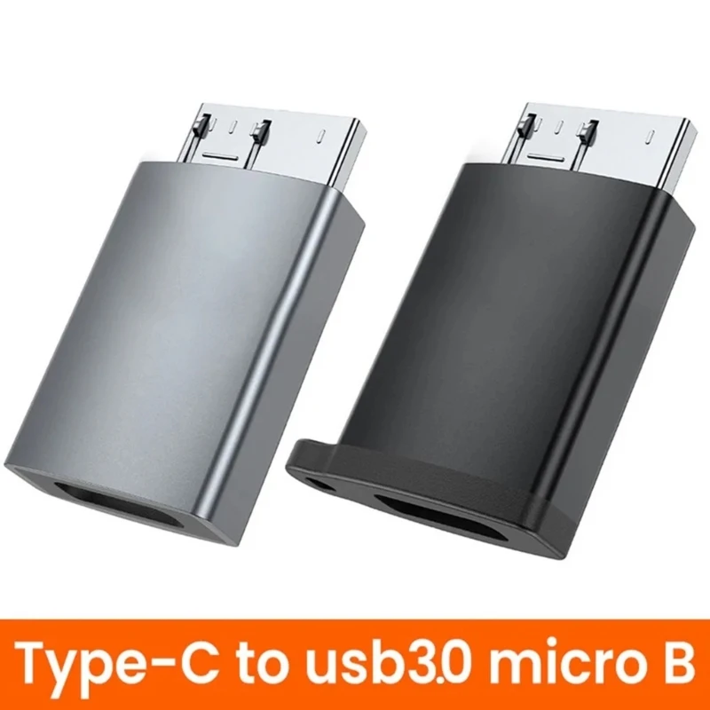 Aluminum USB C to Micro B Adapter Fast 400Mbs Data Transfer Solid & Secure Connection for Desktop/Laptop/Tablet image 6