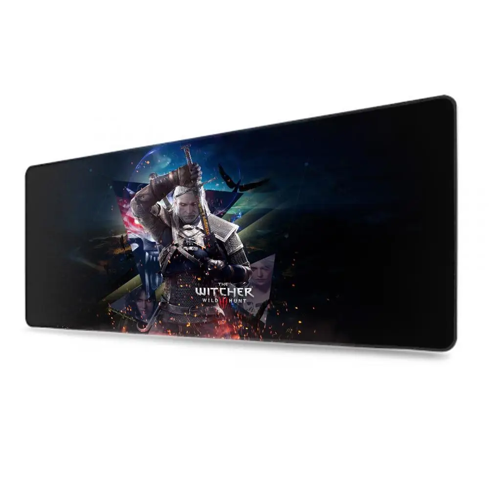 Custom Mouse Pad The Witchers Gaming Accessories Anime Xxl Mousepad Large Desk Office Mats 3d Mause Computer Mat Nonslip Carpet