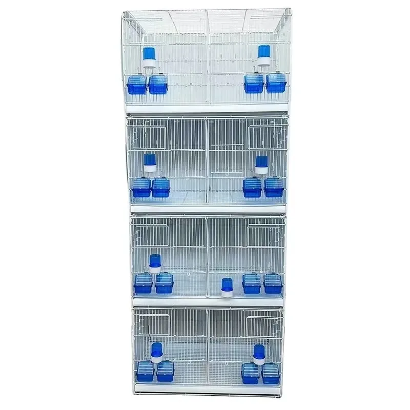 Direct Selling Customization Multilayer Movable Splice for Sale  Small Animal Big Breeding Love Parrot Bird Cage
