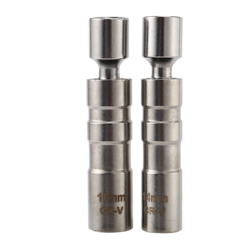 

Топ!-14 мм и 16 мм тонкая настенная Магнитная Поворотная Свеча зажигания-2,5-дюймовый Привод 12-точечная Свеча зажигания инструмент для удаления-поворотный E