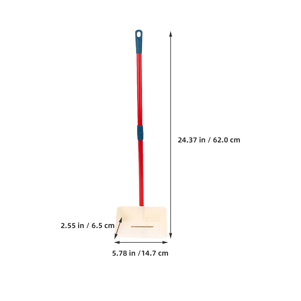 Juego de limpieza realista para niños, Kit de limpieza para juego de imitación, fregona, escoba, recogedor, cubo, raspador en aerosol, vástago ligero, 1 Juego