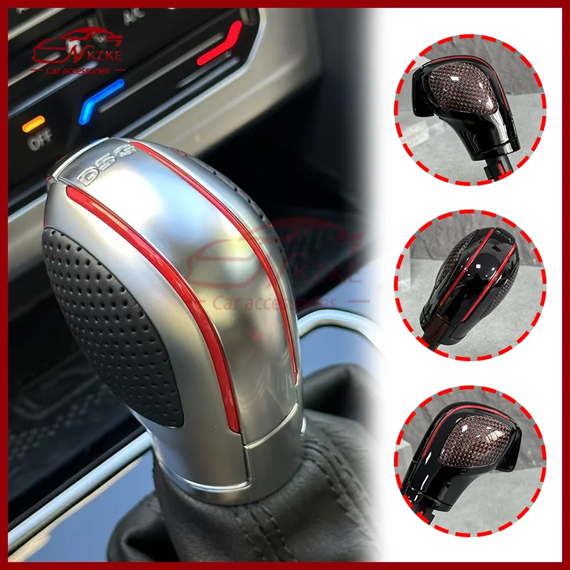 

Подходит для Volkswagen Passat CC Golf 6 GTI Jetta MK6 GLI, кожаная ручка рычага переключения передач, автоматическая ручка переключения передач DSG