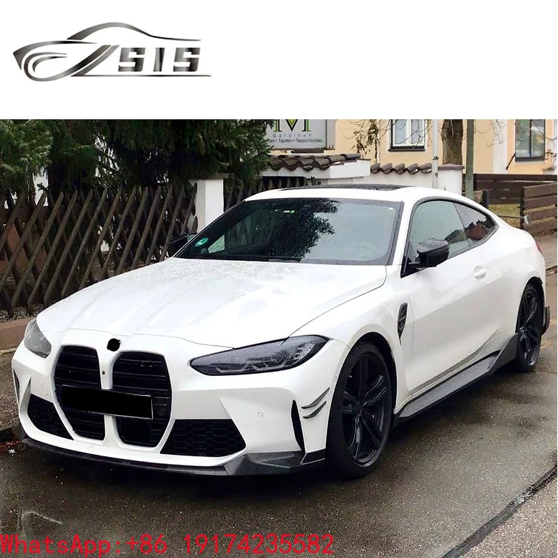 

New Style G80 G82 M3 M4 Carbon Fiber Material Side Skirts for 2024 Year G80 G82 Side Bumper Cover Side Skirt Extension BodyParts
