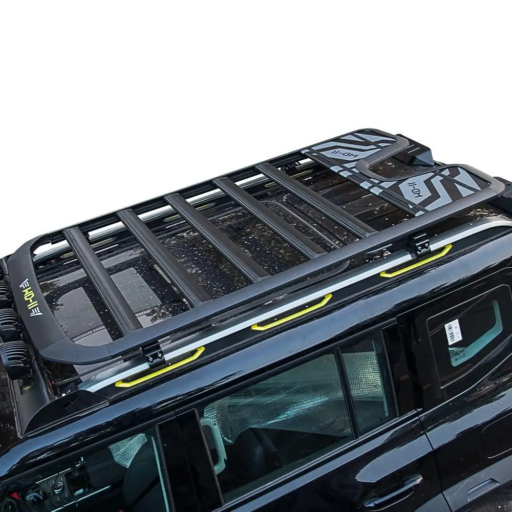 Car Racks Luggage Carrier Styling Steel Rooftop Cargo Basket for 2023 JETOUR T2 TRAVELER Accessories ROOF PLATFORM platform roof