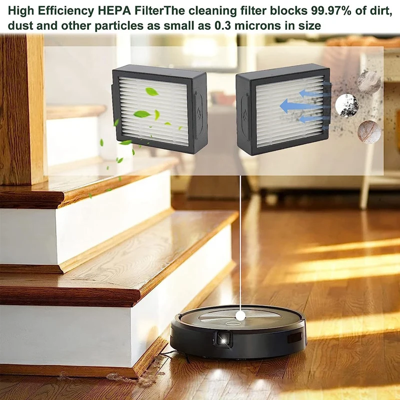 Parti di ricambio per Irobot Roomba E/I/J Series, E5 E6 E7 I2 I3 I3 + I4 I4 + I6 I6 + I7 I7 + I8 I8 +/Plu