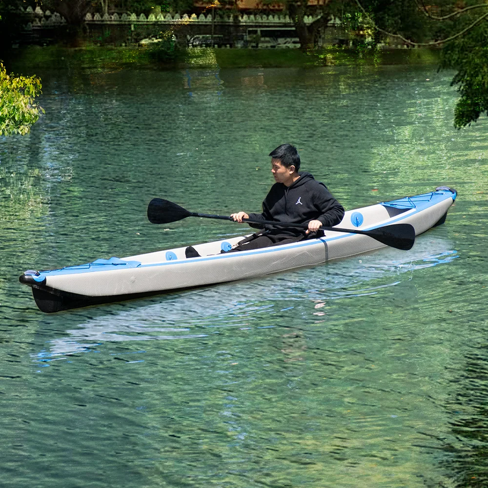 تصميم جديد قارب كاياك البحر القابل للنفخ قارب كاياك قابل للنفخ بجودة عالية 2025
