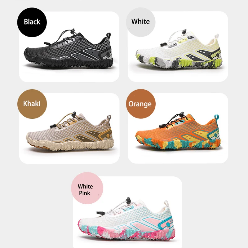 EOCENE Men Women Couple Quick-dry Swimming Beach Wading Fitness Hiking Cycling Fishing Sports Aqua Shoes Outdoor Water Sneakers