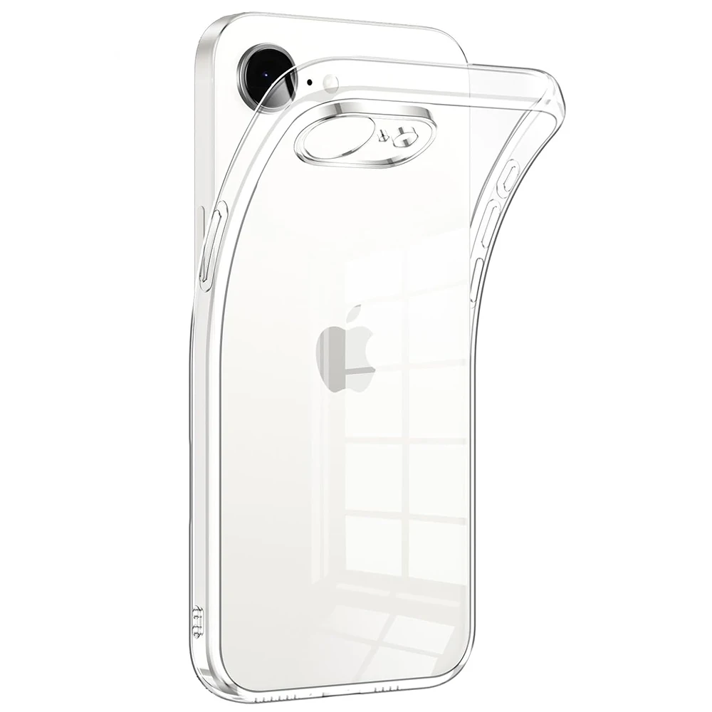 

Case for iPhone16e Case Ultra Thin Silicone Soft Back Cover For iPhone 16E 2025 Transparent Slim Shell For Apple SE 4 SE4 Shell