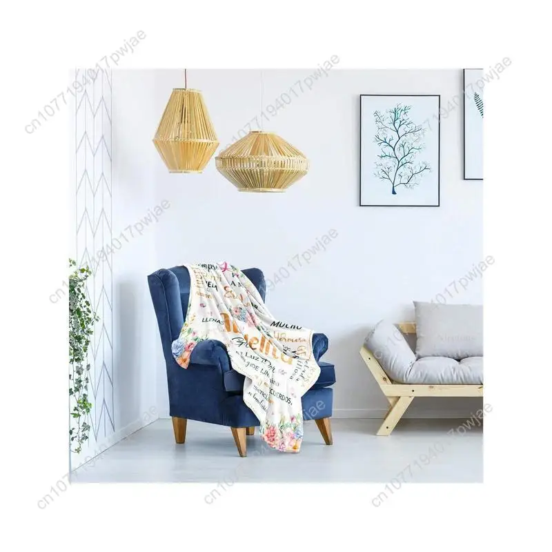 هدايا أبويليتا اللطيفة باللغة الإسبانية Regalos Para Abuela هدايا عيد ميلاد الجدة هدايا الجدة من الأحفاد بطانيات مخصصة