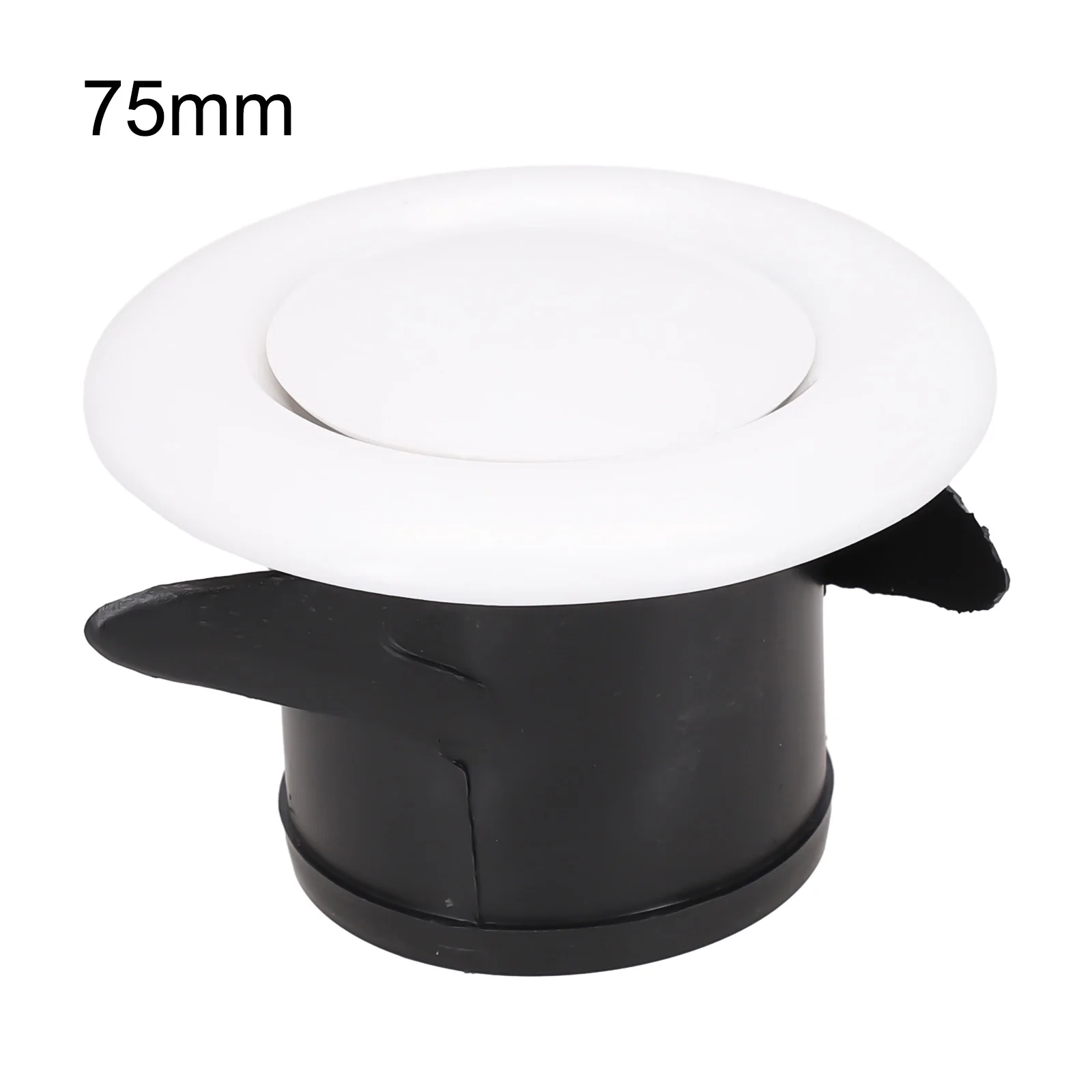 Vent Outlet Air Vent 1 Pcs ABS Accessories Exhaust Grille Cover Louve Parts Replacement Round Ventilation Bathroom Practical