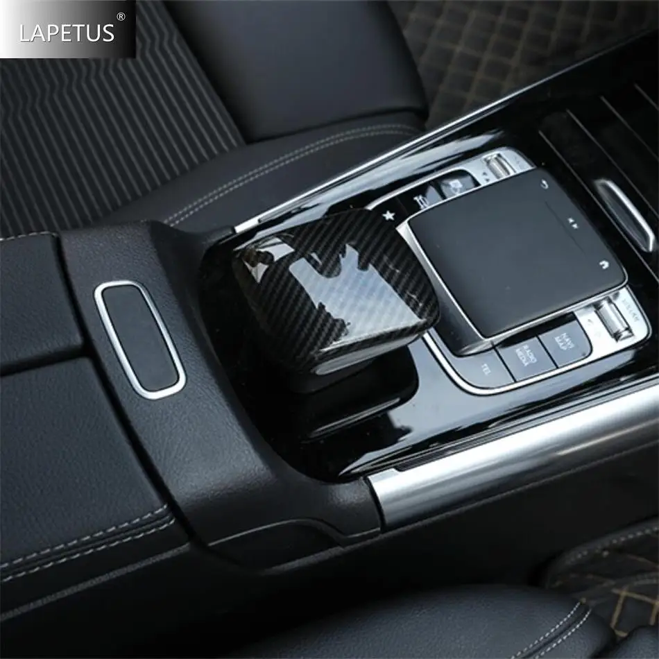 

Carbon Fiber Auto Gear Head / Window Lift / Air Vent Accessories Cover Trim For Mercedes Benz A Class W177 A200 A220 2019 - 2024