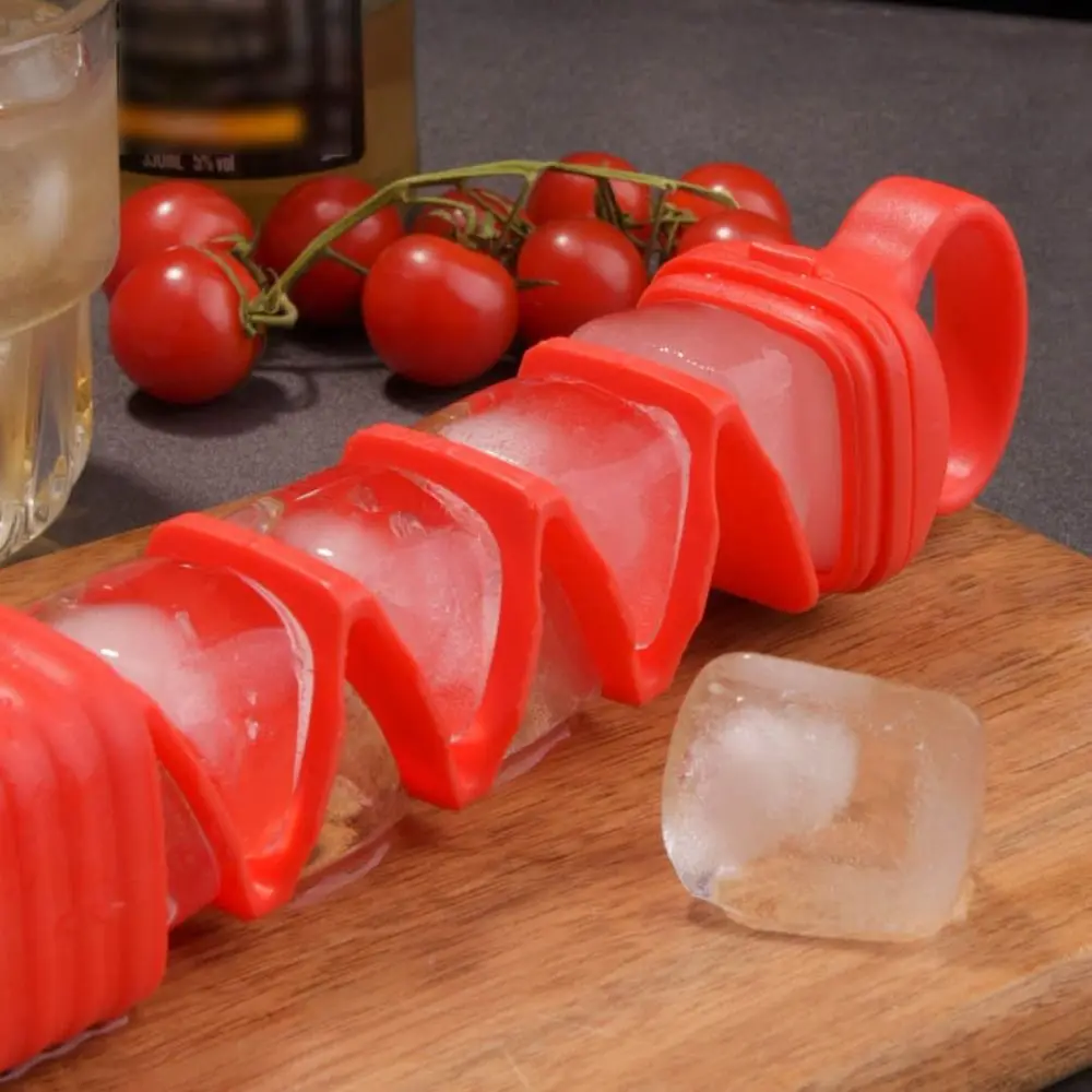 Creative Pull-out Ice Making Molds Reusable Quick-Freezing Ice Cube Tray DIY Long Strip Silicone Mold Kitchen