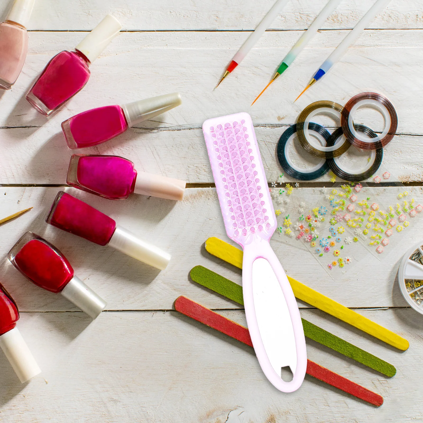 

15pcs Nail Cleaning Brush Scrubber Hand Brushes for Nails Fingernail Toenail Cleaner Pedicure Tool Durable