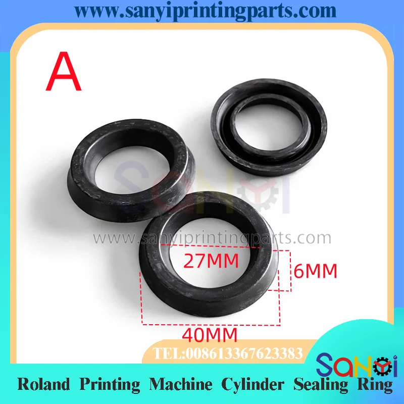 10 Piece Roland Cylinder Sealing Ring For Printing Machine Parts
