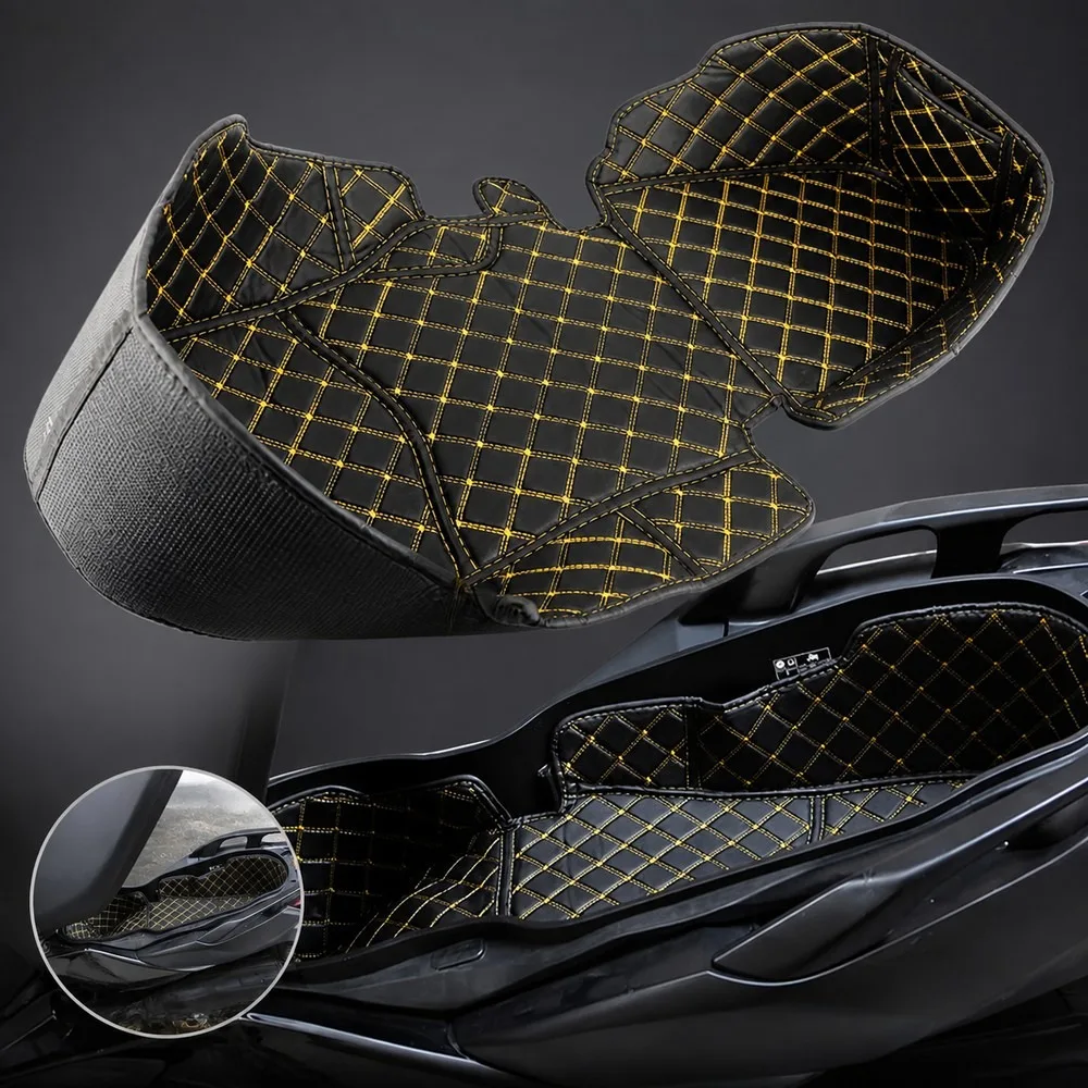 Motorcycle Rear Storage Box Inner Protector for X-MAX XMAX300, Scratch-Resistant Anti-Slip Pad, Waterproof Dustproof