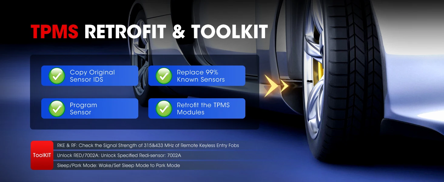 Autel Scanner MaxiPRO MP900TS, Top TPMS & ECU-Codierung wie MS906 Pro-TS | 8-Zoll MP900-TS Bidirektionales Diagnosegerät, 3000+ Tests, 40+ Servicefunktionen, Erweitertes Modell von MaxiSYS MS906 PRO MP900BT MK900TS, Auto Scan 2.0, OS11.0 – Detail 8