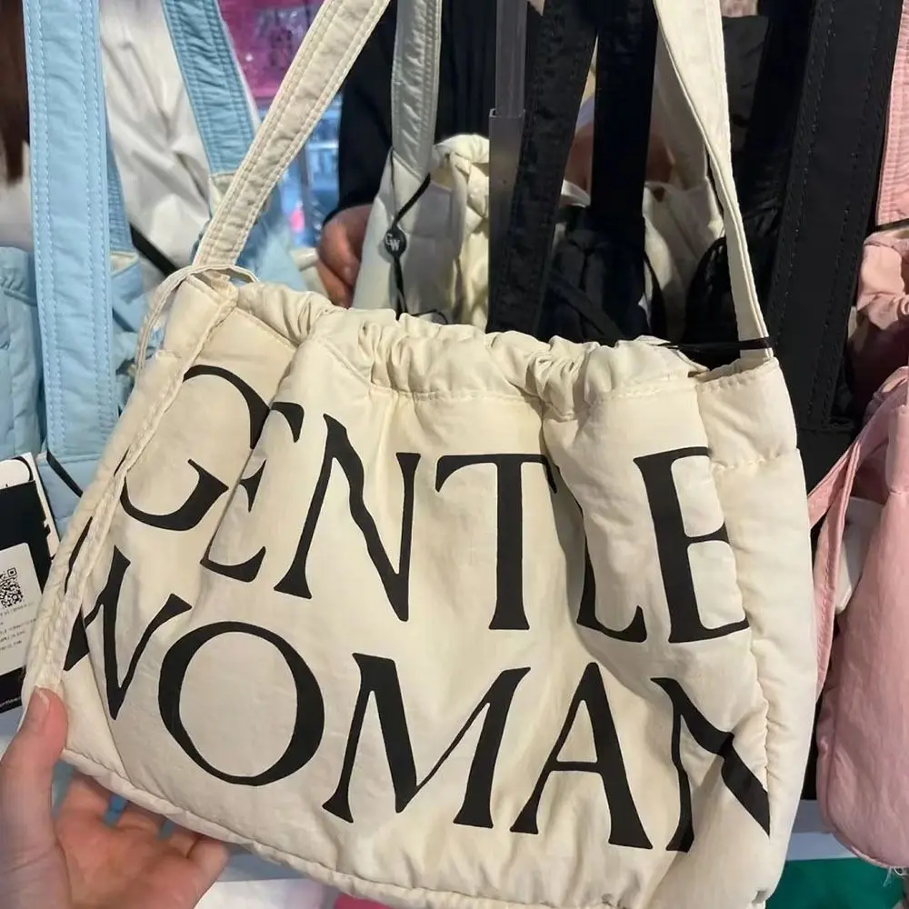 Women Shoulder Bags GentleWoman GW Semi Dumpling Bags Tote Bags Drawstrings Bag Handbags Large Capacity