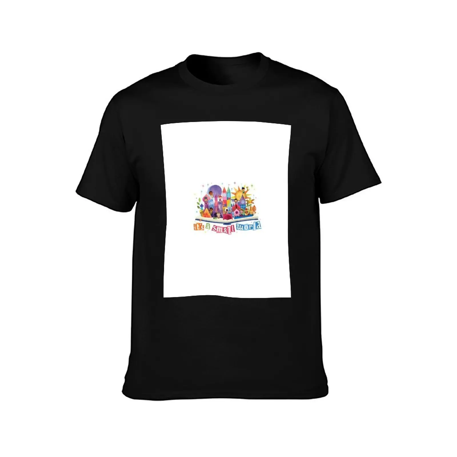 Small World T-Shirtits a small world theme park ride inspired by Kelly Design Company T-Shirt blacks Men's t-shirt