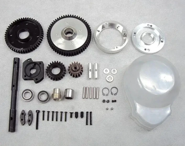 Automatic shift two-speed gear transmission set for 1/5 HPI ROFUN BAJA 5B 5T 5SC