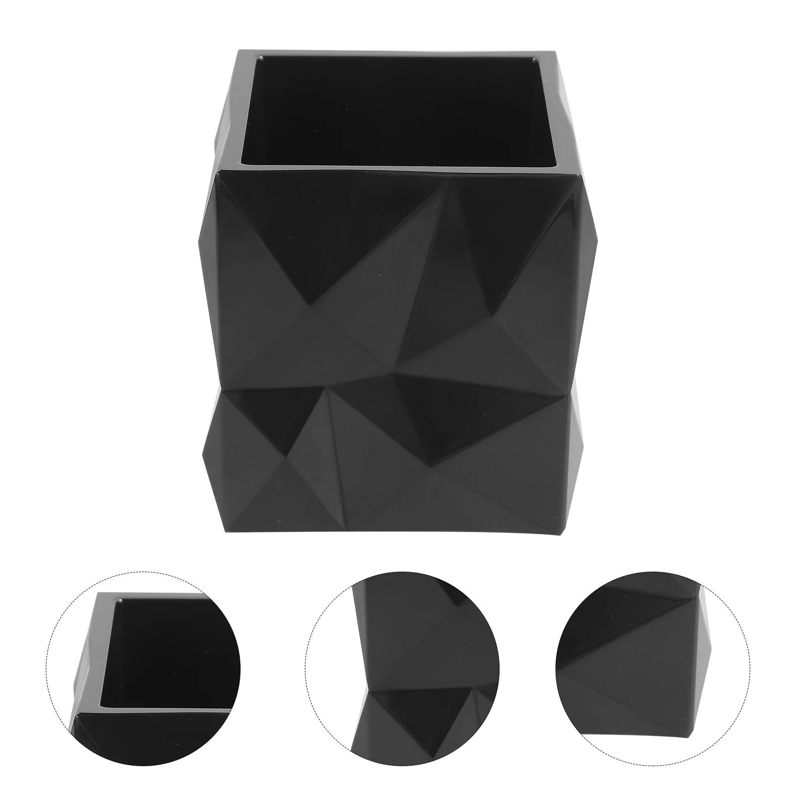 

Pencil Desktop Pen Holder Makeup Container Storage Box For Bedroom Bathroom Office Stationery Salon Hairdressing