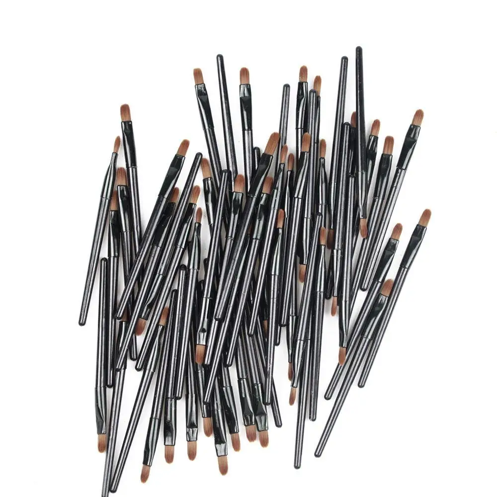 50/100pcs Disposable Lip Brush Set Lipstick Gloss Wands Applicator Makeup Brushes Professional Beauty Cosmetic Tool view 4
