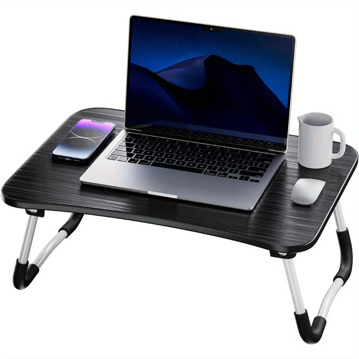 Laptop Desk Laptop Bed Stand Foldable Laptop Table Folding Breakfast Tray Portable Lap Standing Desk Reading and Writing Holder