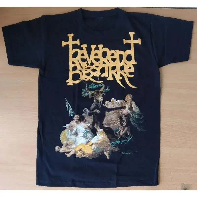 Rare REVEREND BIZARRE  Black T Shirt S 5Xl Men AC1100